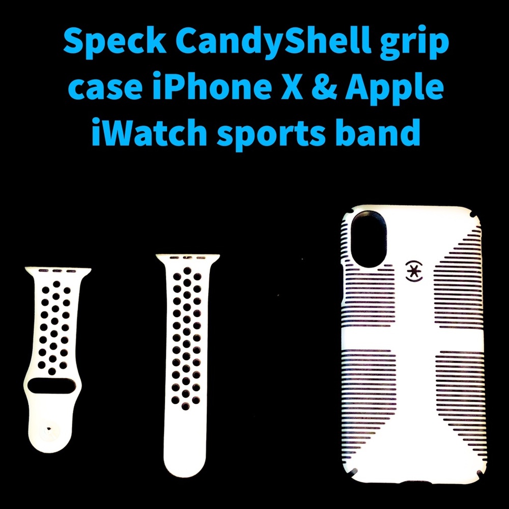iPhone X case & Apple Watch sports band